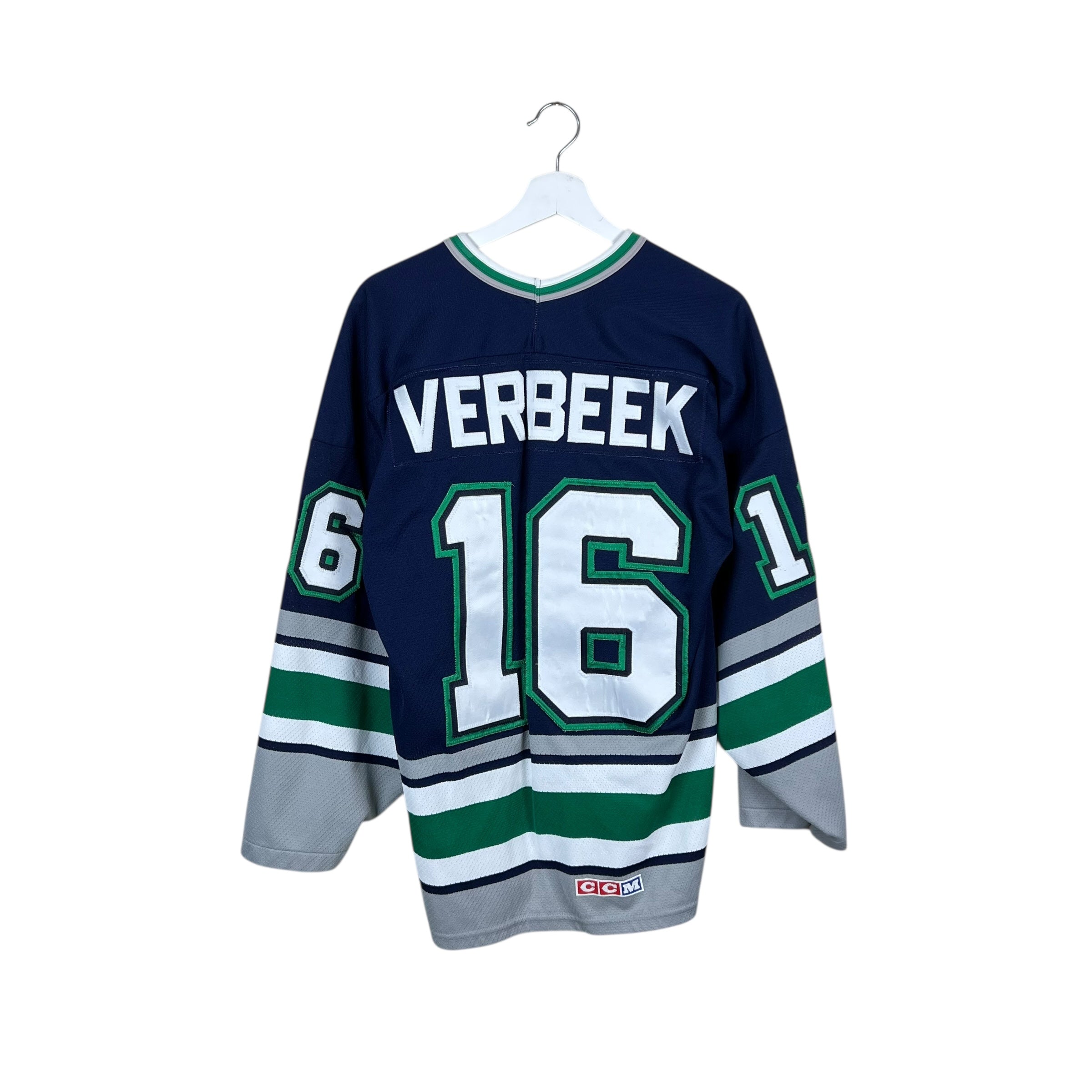 Vintage CCM Hartford Whalers Pat Verbeek Away Jersey