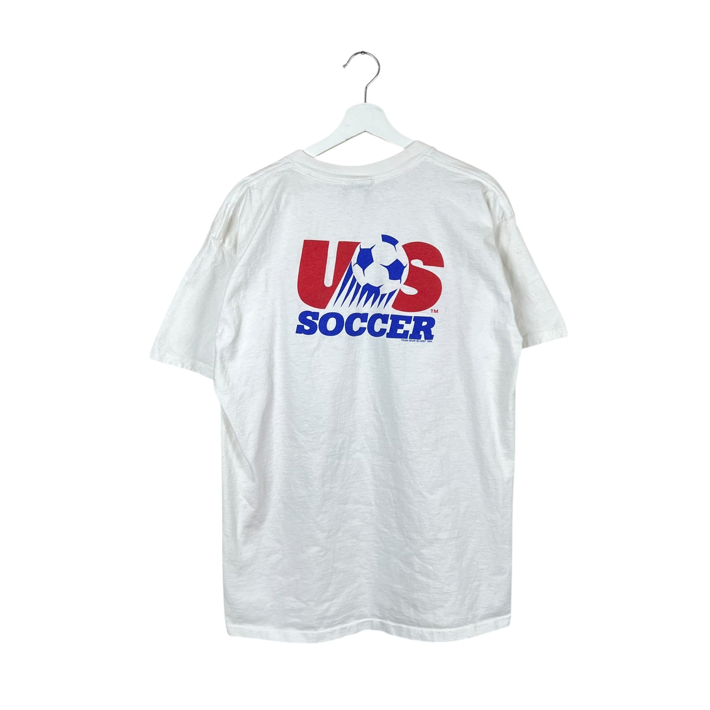 1994 USA Soccer Promo Tee White