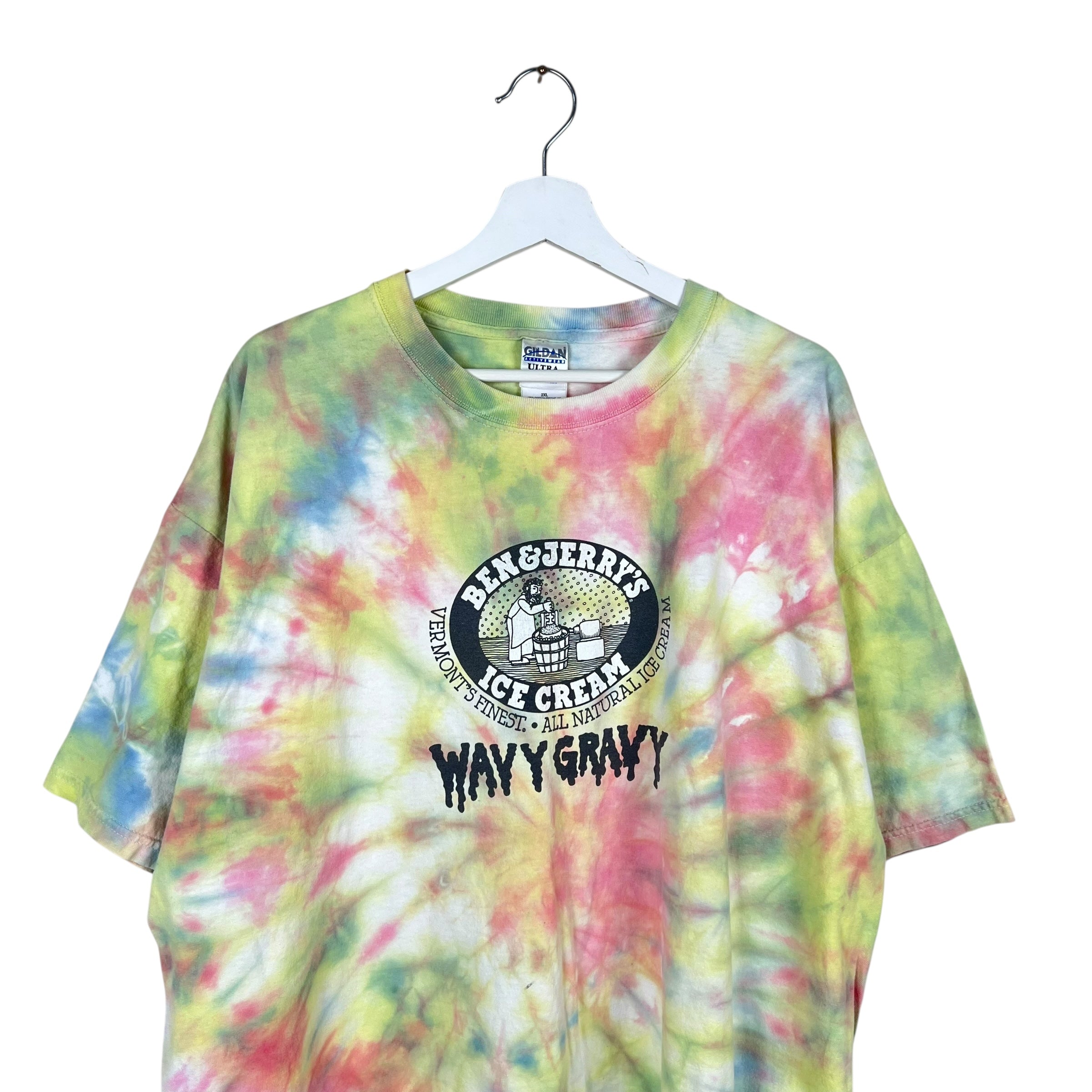 Vintage Ben & Jerry’s Wavy Gravy Tye Dye Tee