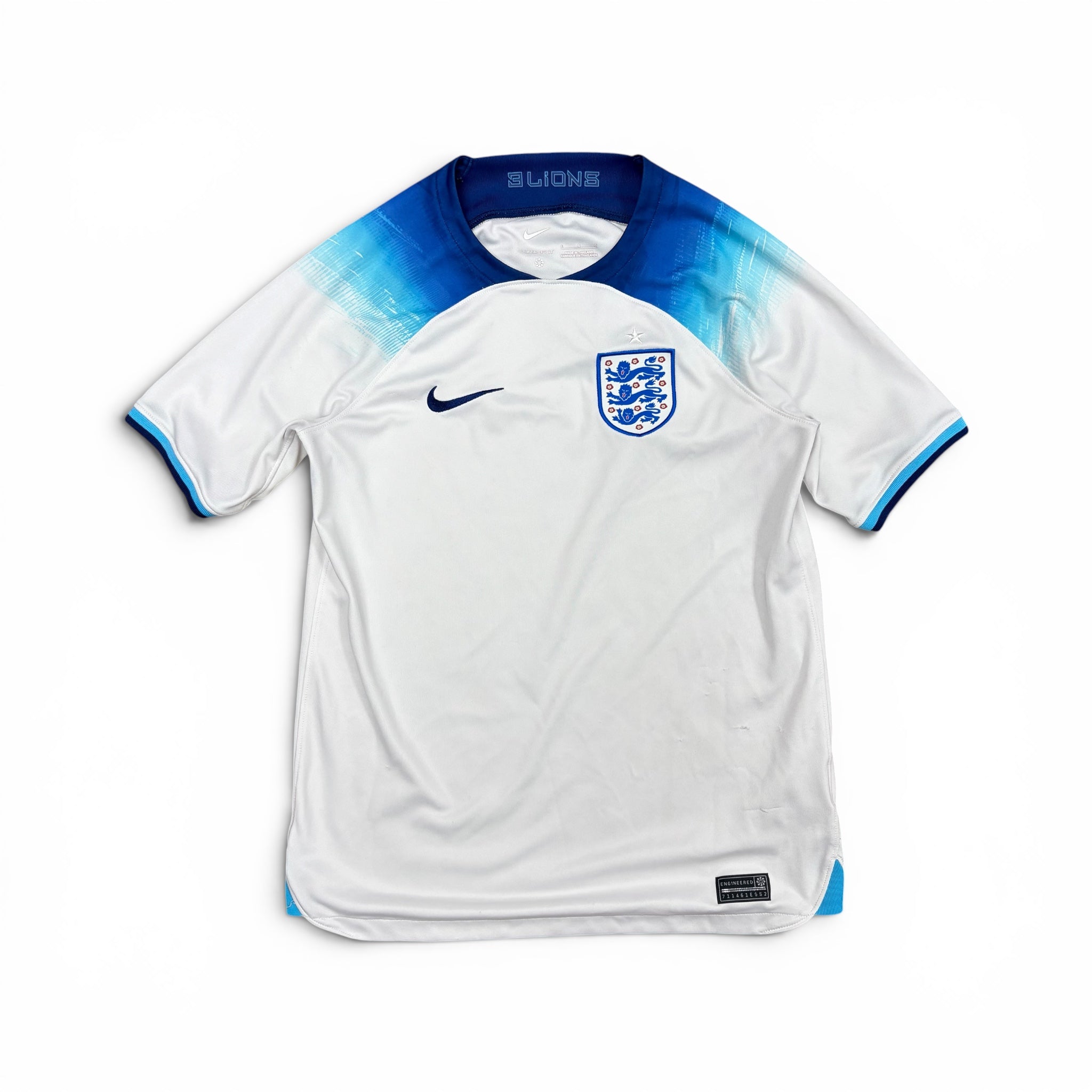 2022 Nike Youth England Blank Home Jersey