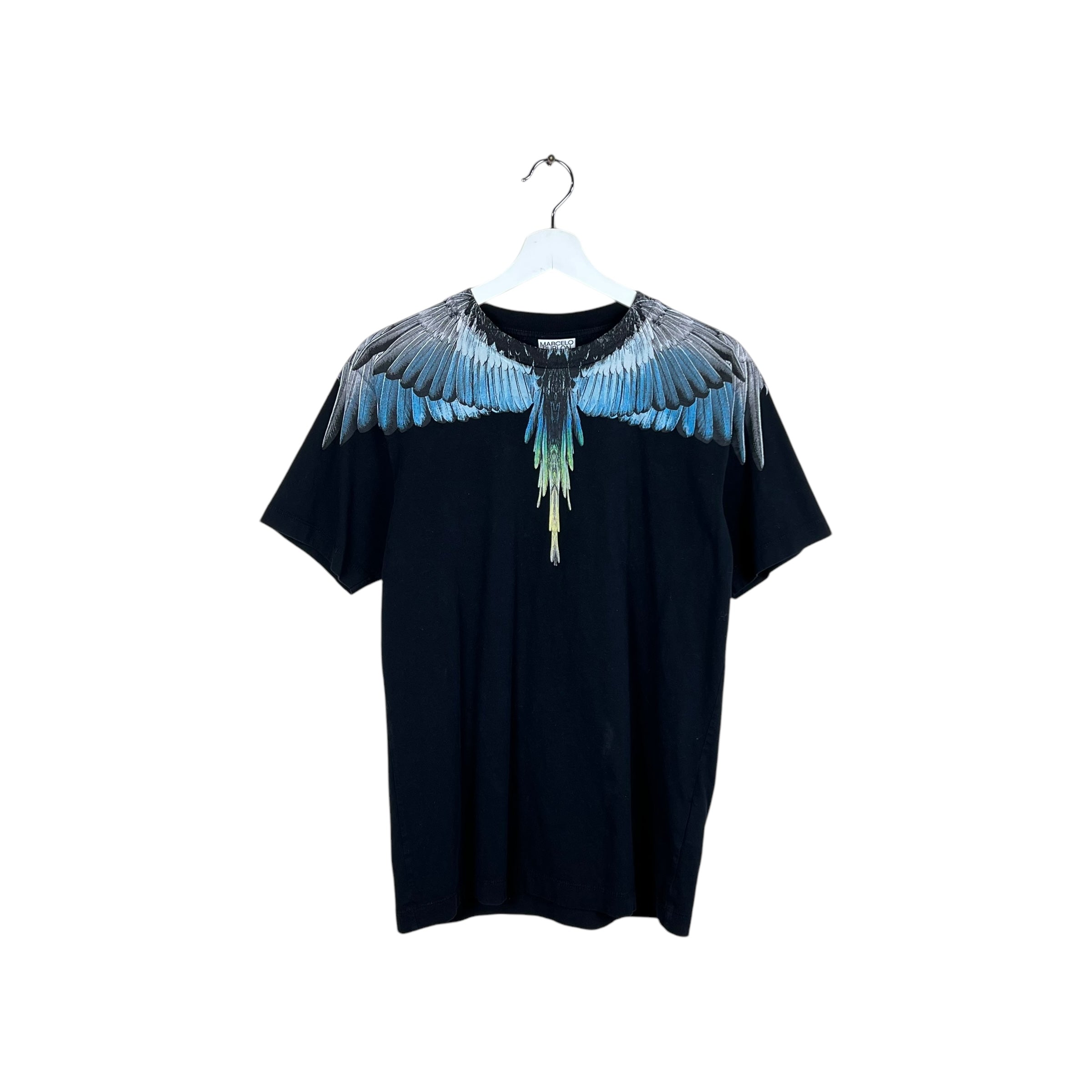 Marcelo Burlon Wings Tee Black/Blue