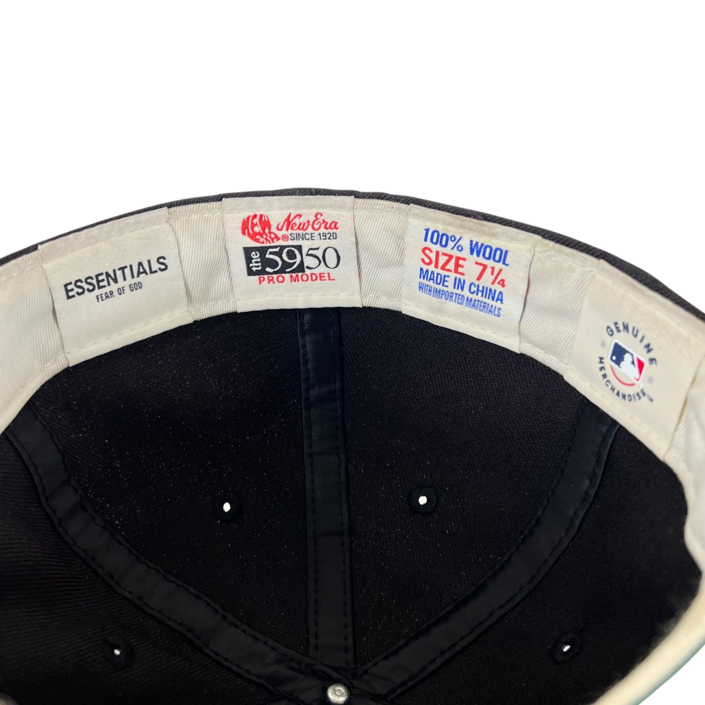 Essentials Fitted Hat Black (First Release)