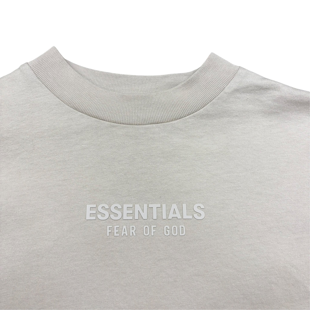 Essentials Youth Mock Neck Longsleeve Oatmeal