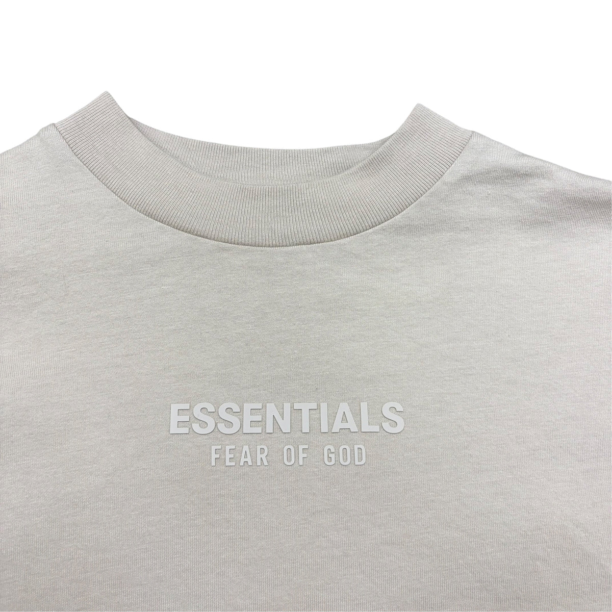 Essentials Youth Mock Neck Longsleeve Oatmeal