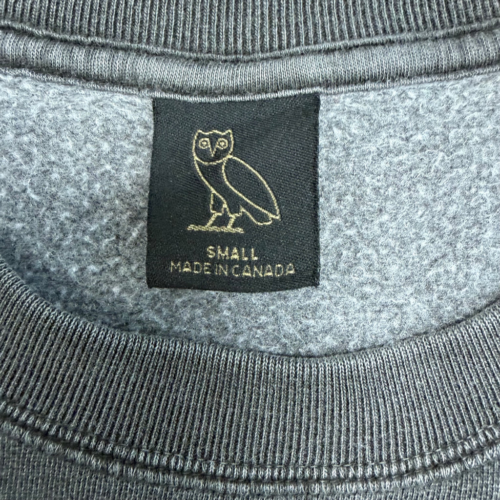 OVO Women’s Garment Dyed Crewneck Washed Black