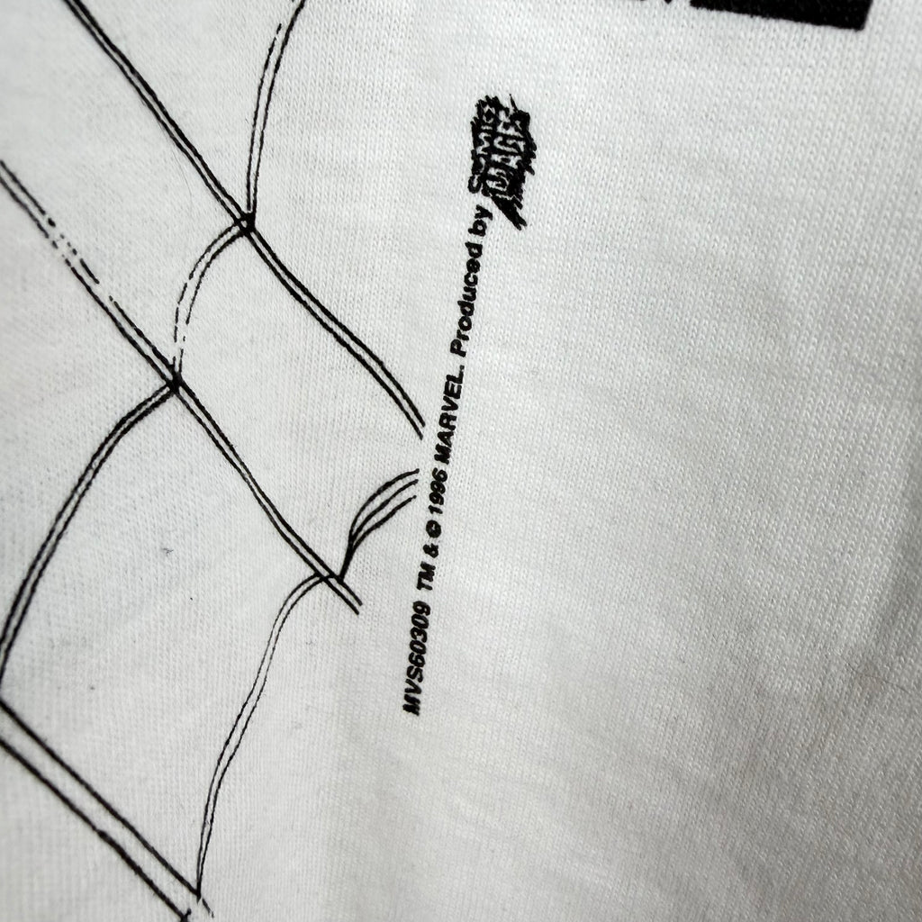 1996 Comic Images The Sensational Spider-Man Comic Tee White