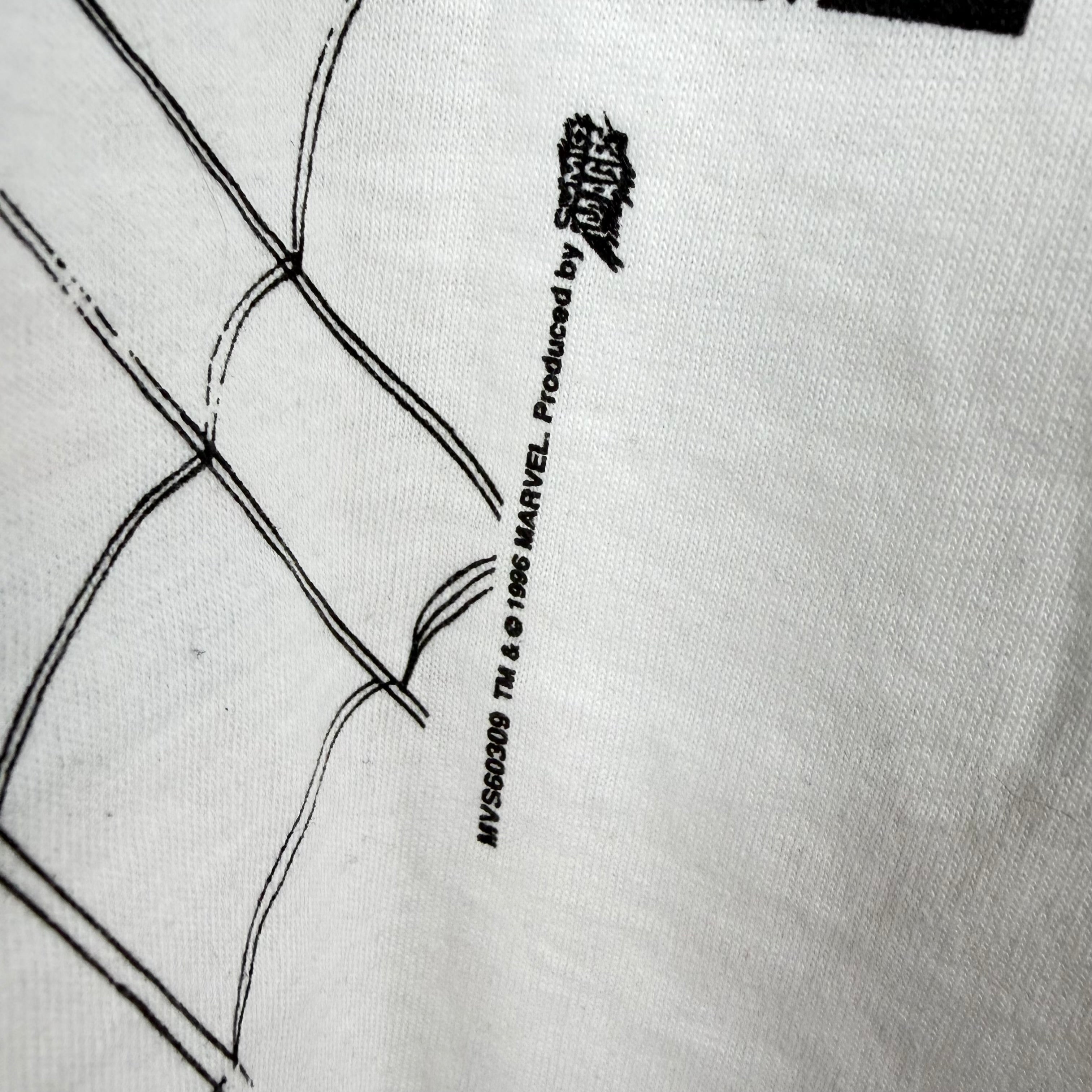 1996 Comic Images The Sensational Spider-Man Comic Tee White