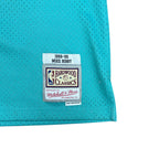 Vintage Mitchell & Ness NBA 1998 Vancouver Grizzlies Mike Bibby Jersey Teal