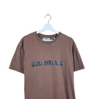 Essentials Appliqué Logo Tee Brown
