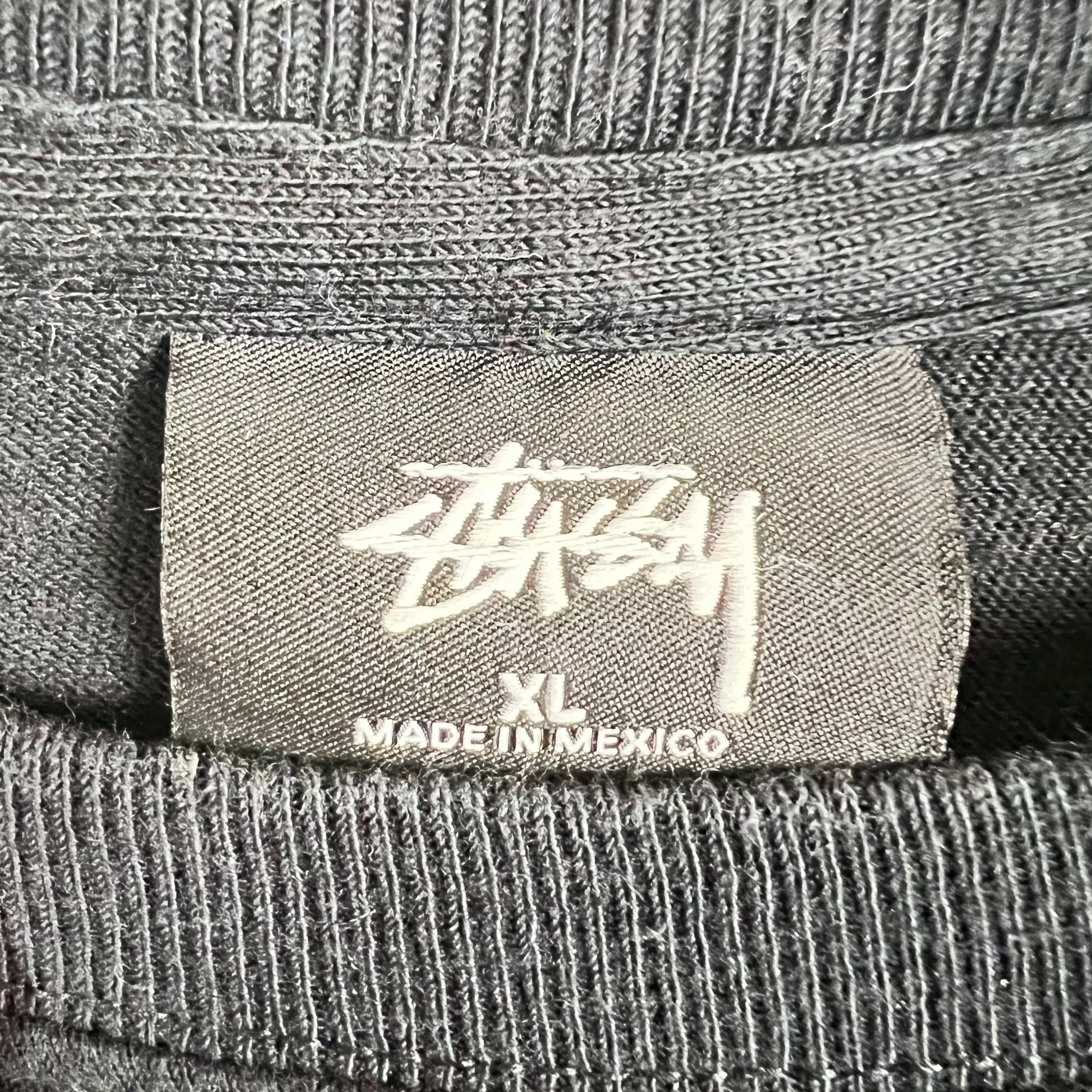 Stussy Big Logo Tee Black