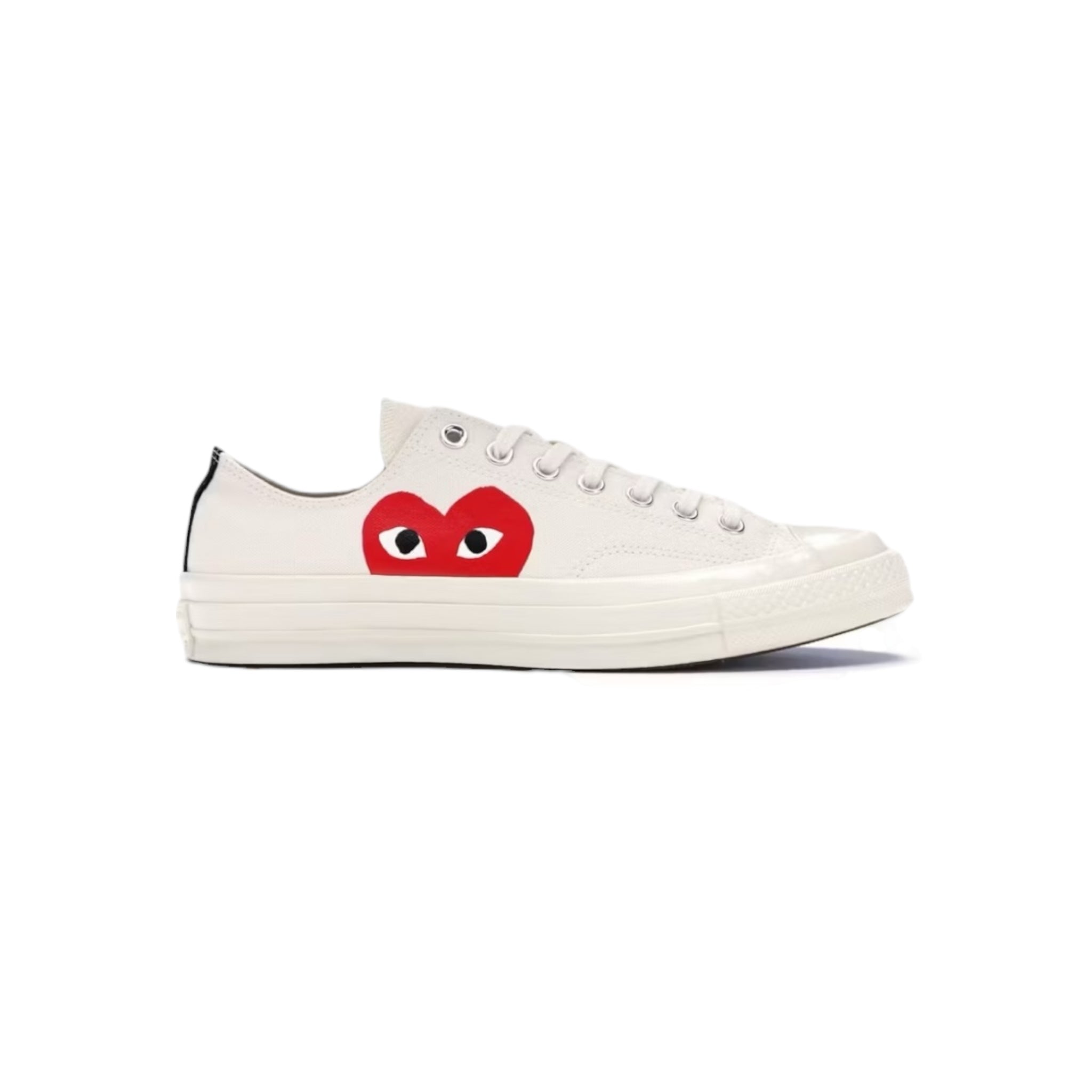 Comme Des Garçons PLAY x Converse Chuck Taylor 70 Ox White