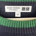 JW Anderson x Uniqlo for Roger Federer Knit Navy/Green