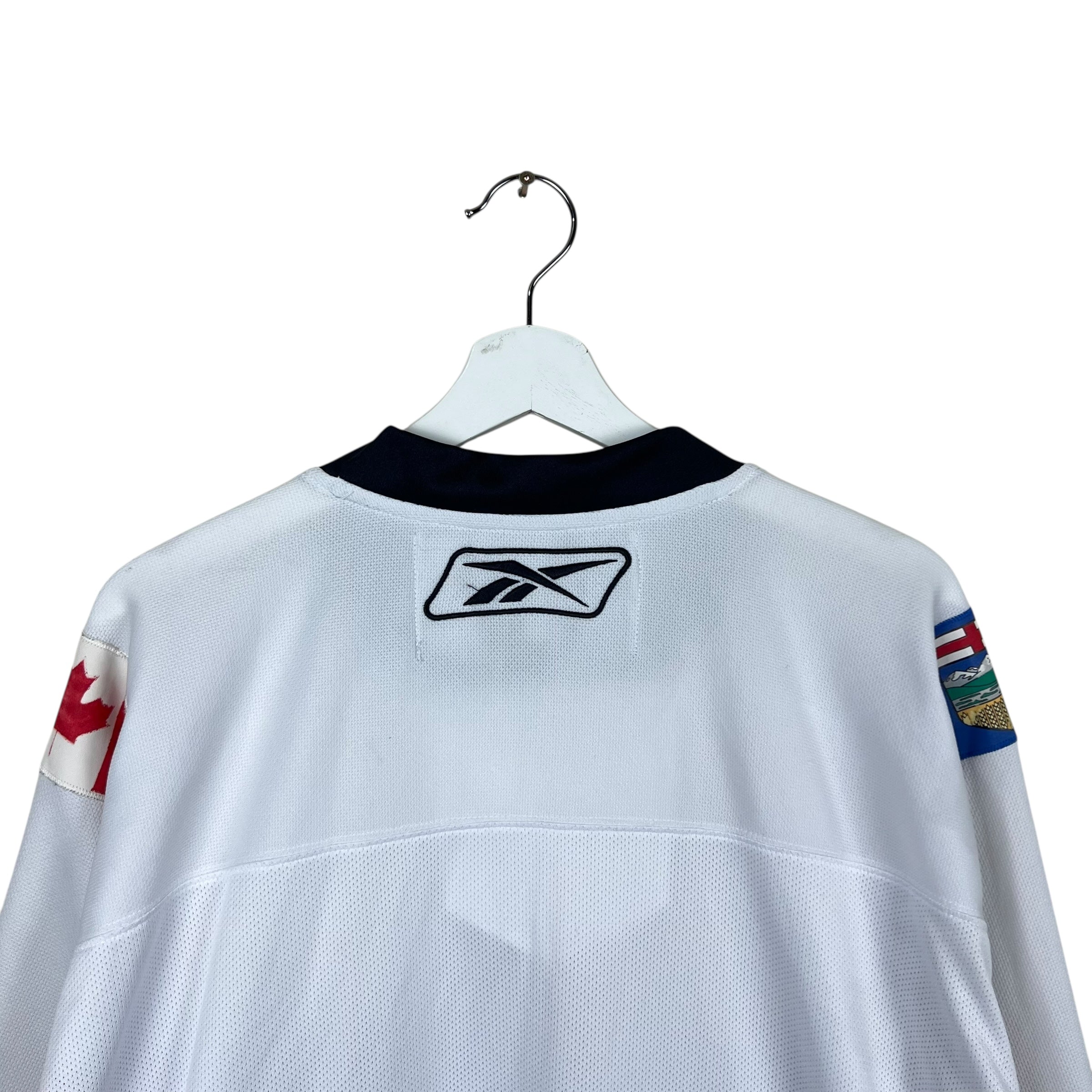Vintage Reebok NHL Calgary Flames Blank Home Jersey