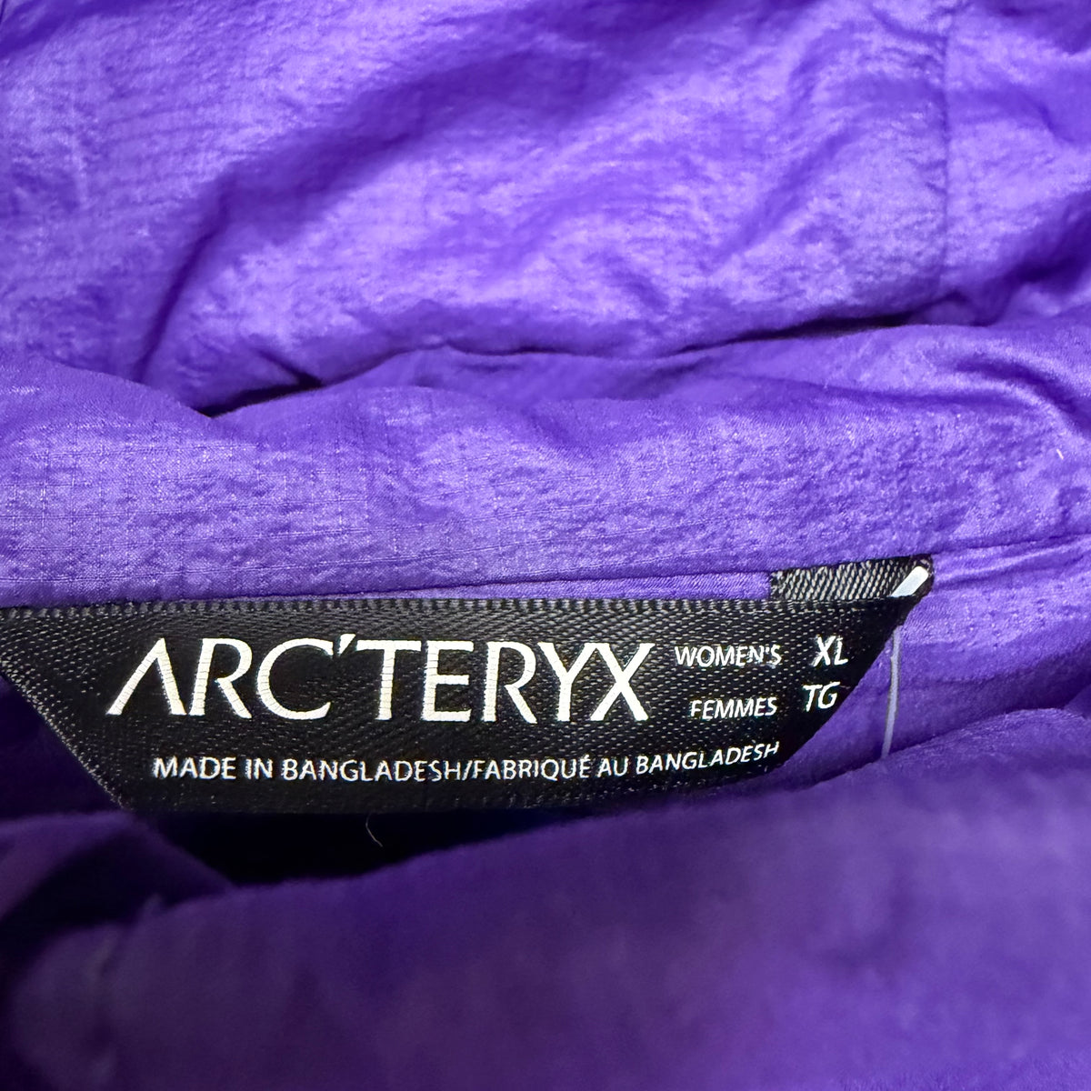 Arc’teryx Women’s Atom Hoody Jacket Purple