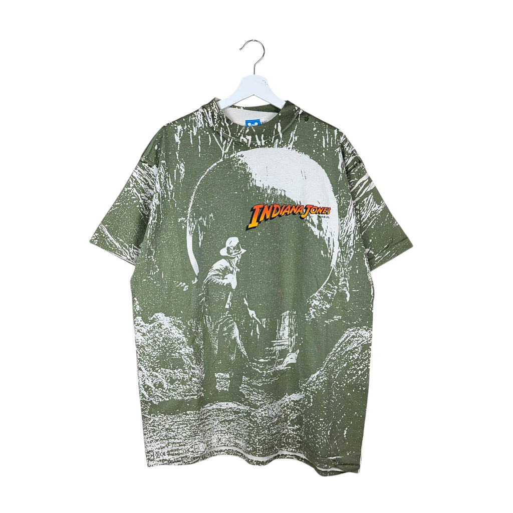 1988 Disney Indiana Jones AOP Tee