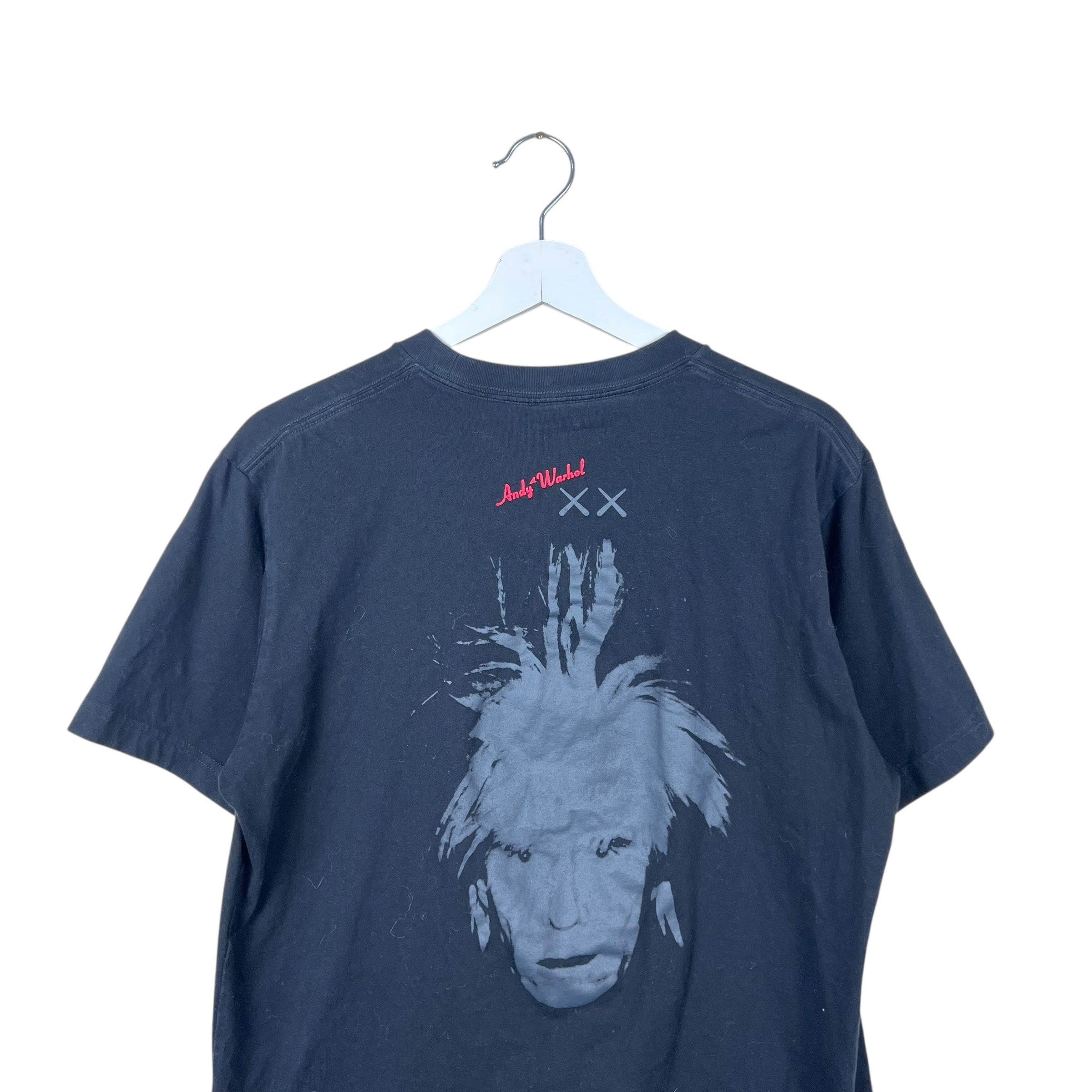 Andy Warhol x Uniqlo x KAWS Graphic Tee Black