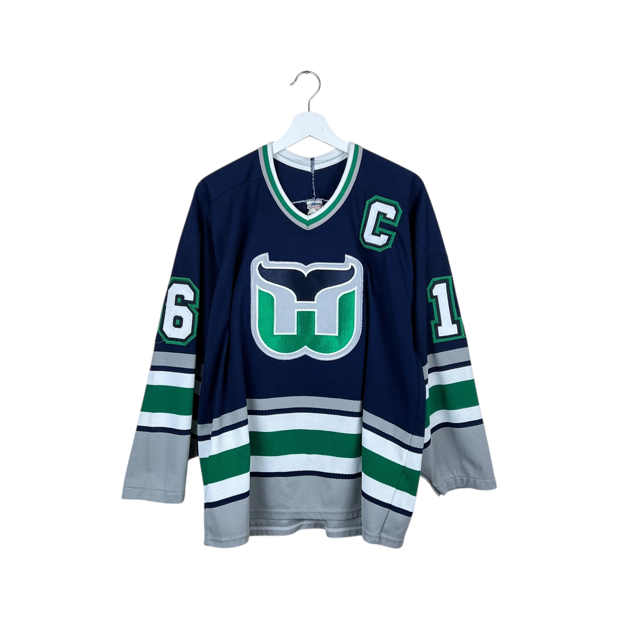 Vintage CCM Hartford Whalers Pat Verbeek Away Jersey