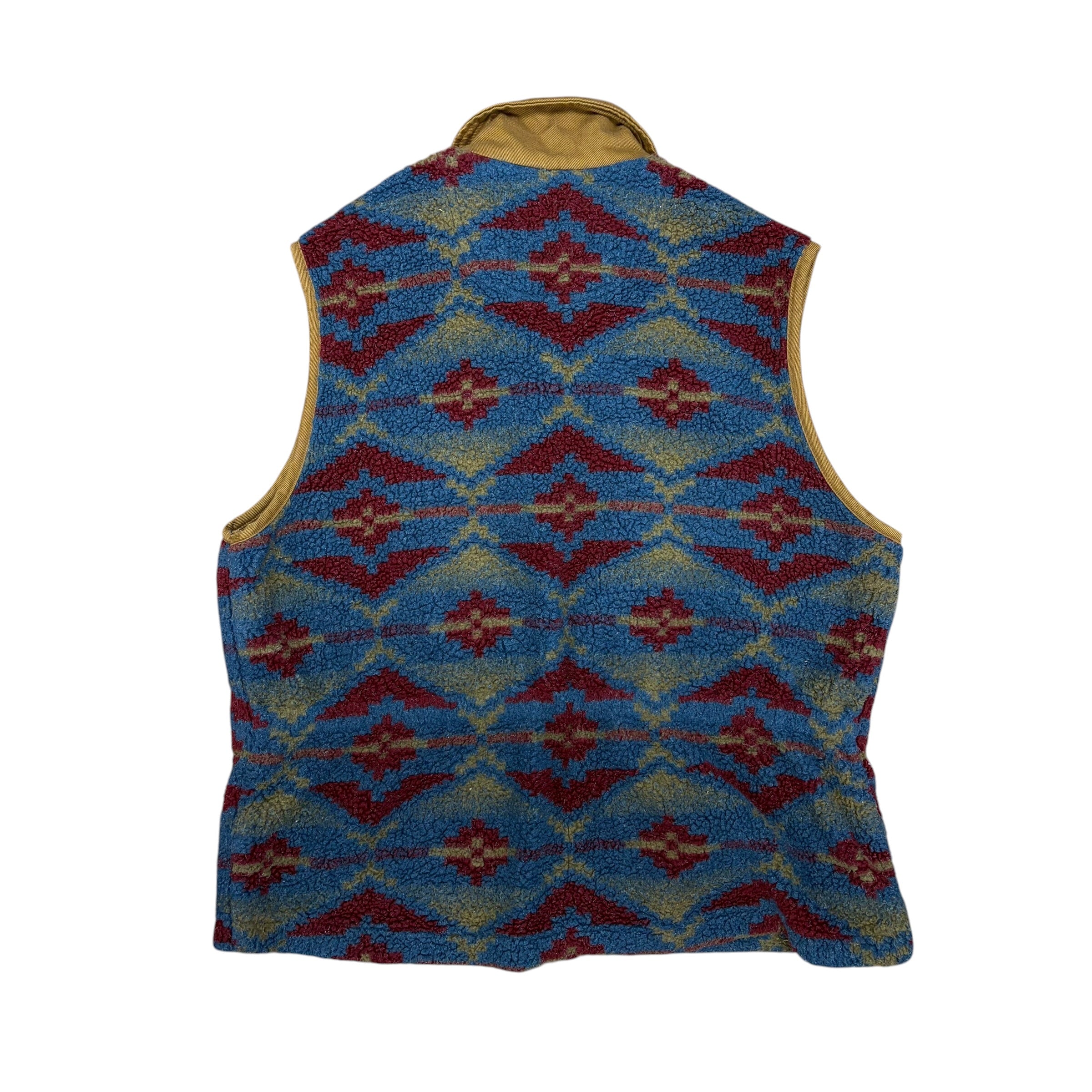 Vintage Woolrich Southwestern Aztec Fleece Vest