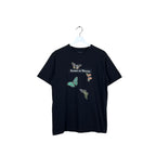 Raised By Wolves Butterflies Tee Black