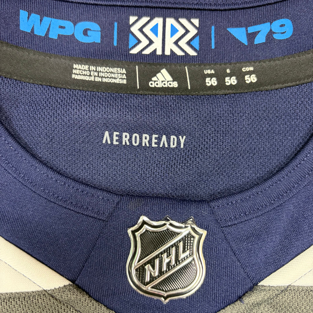 Adidas NHL Winnipeg Jets Rewind 79’ Blank Away Jersey