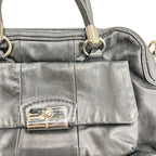 Coach Kristin Leather Bag Black
