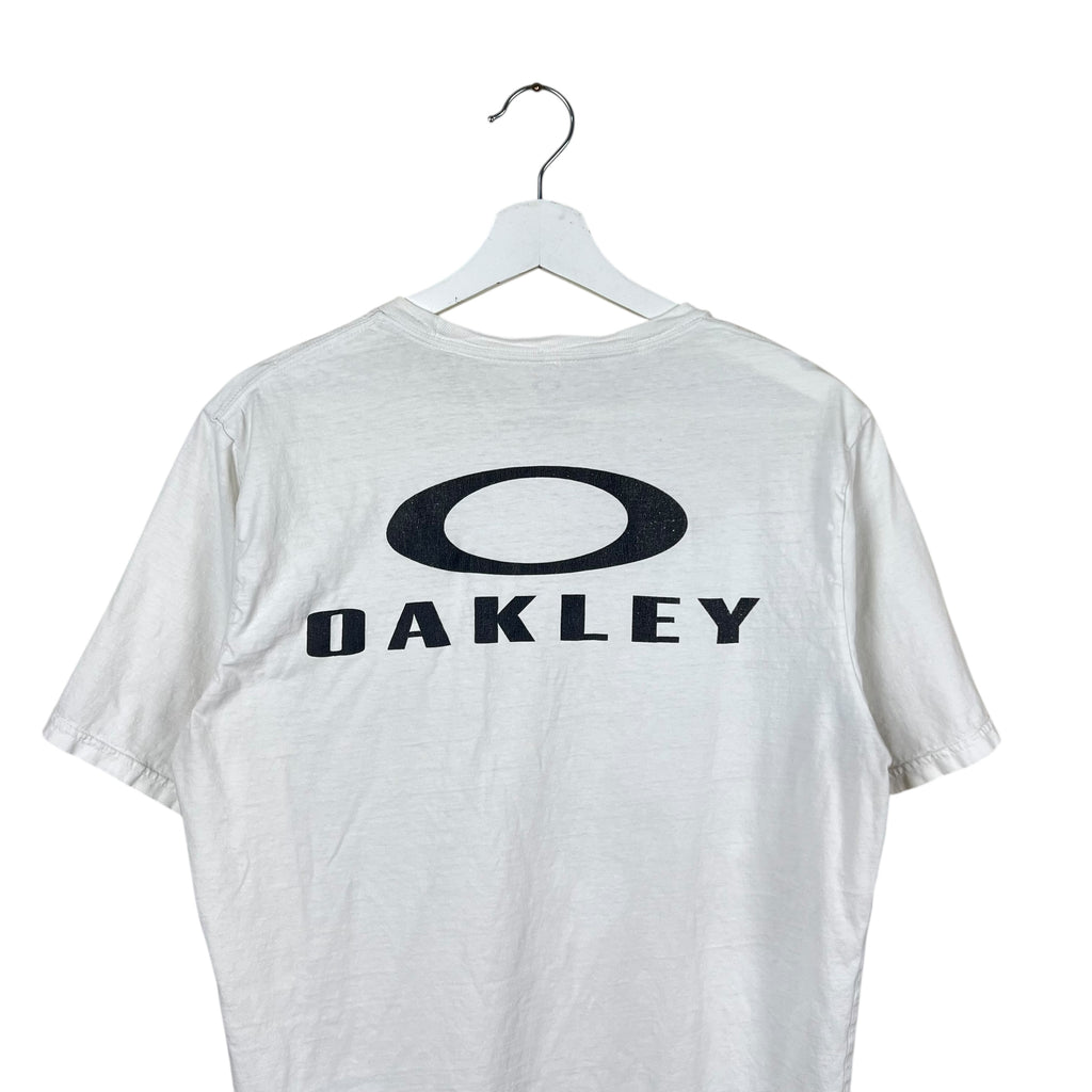 Vintage Oakley Logo Tee White