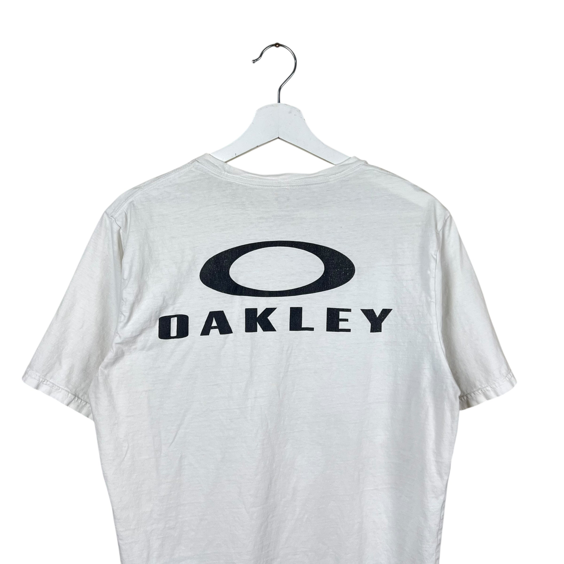 Vintage Oakley Logo Tee White