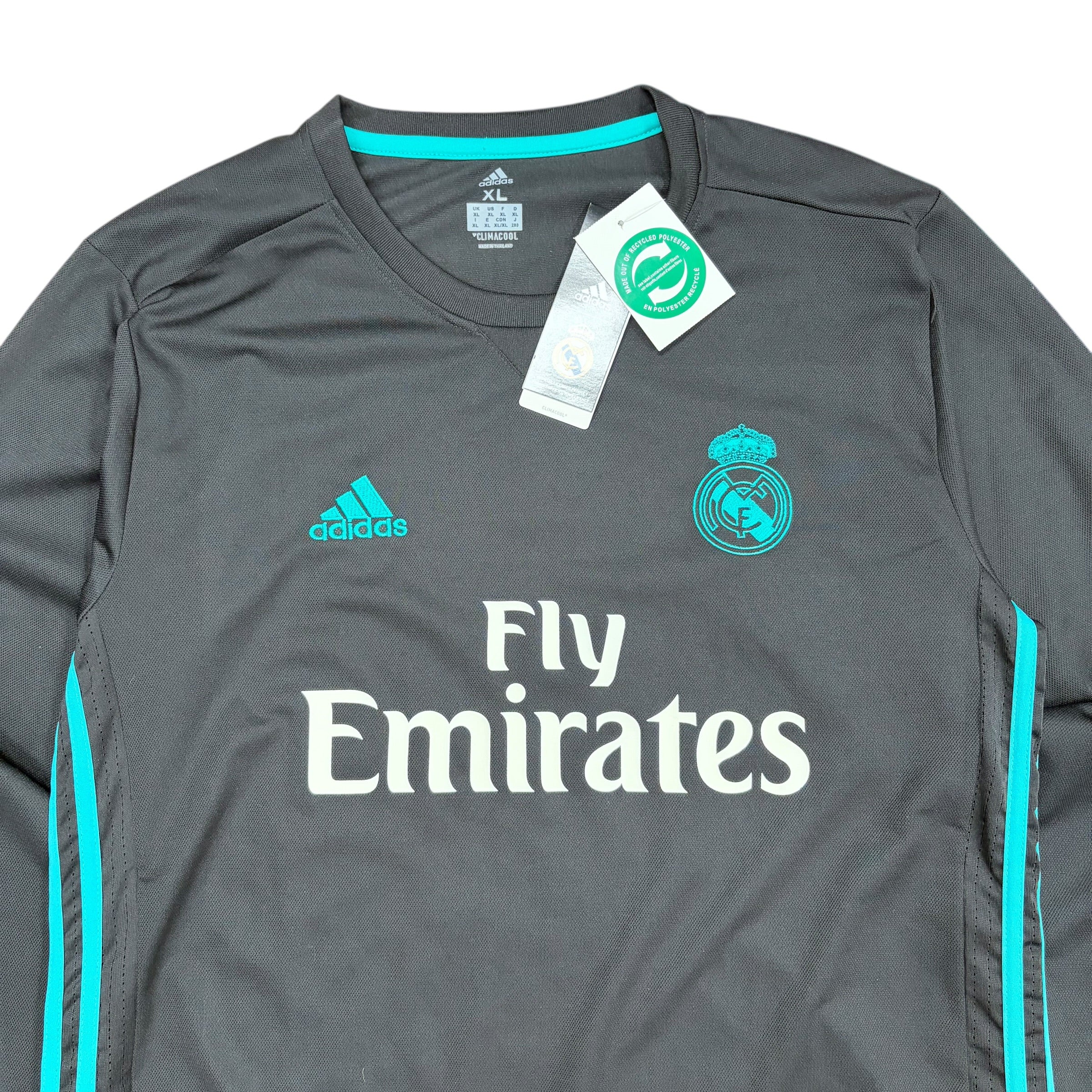 2017 Adidas Real Madrid Cristiano Ronaldo Away Longsleeve Kit