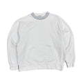 Acne Studios Logo Rib Crewneck White