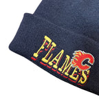 Vintage The Game NHL Calgary Flames Logo Toque Black