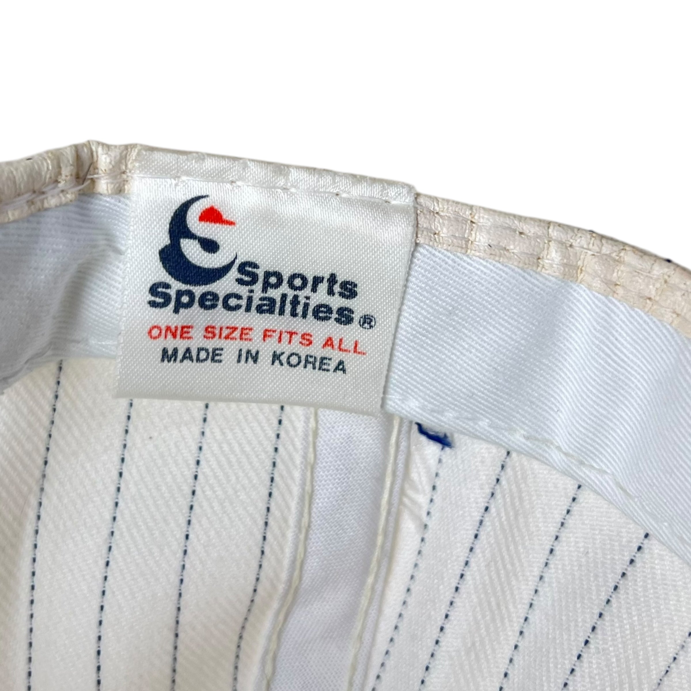 Vintage Sports Specialties Toronto Blue Jays World Series “Back To Back!” Champions Pinstripe SnapBack