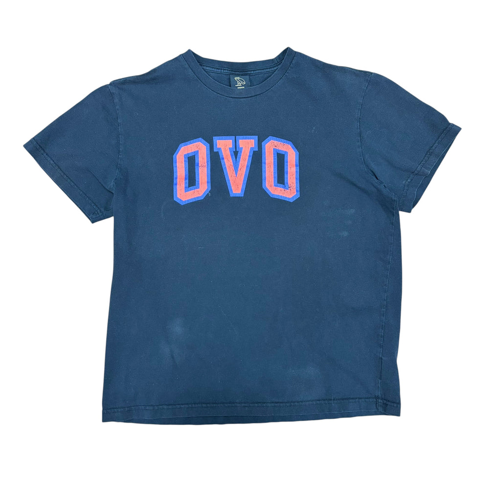 OVO Collegiate Logo Tee Black
