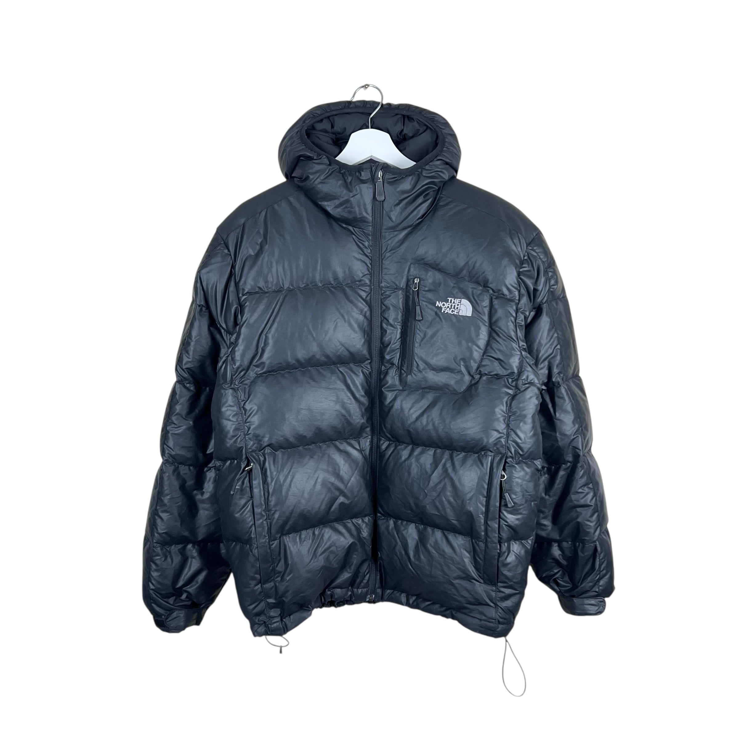 Vintage North Face 700 Hooded Puffer Jacket Black