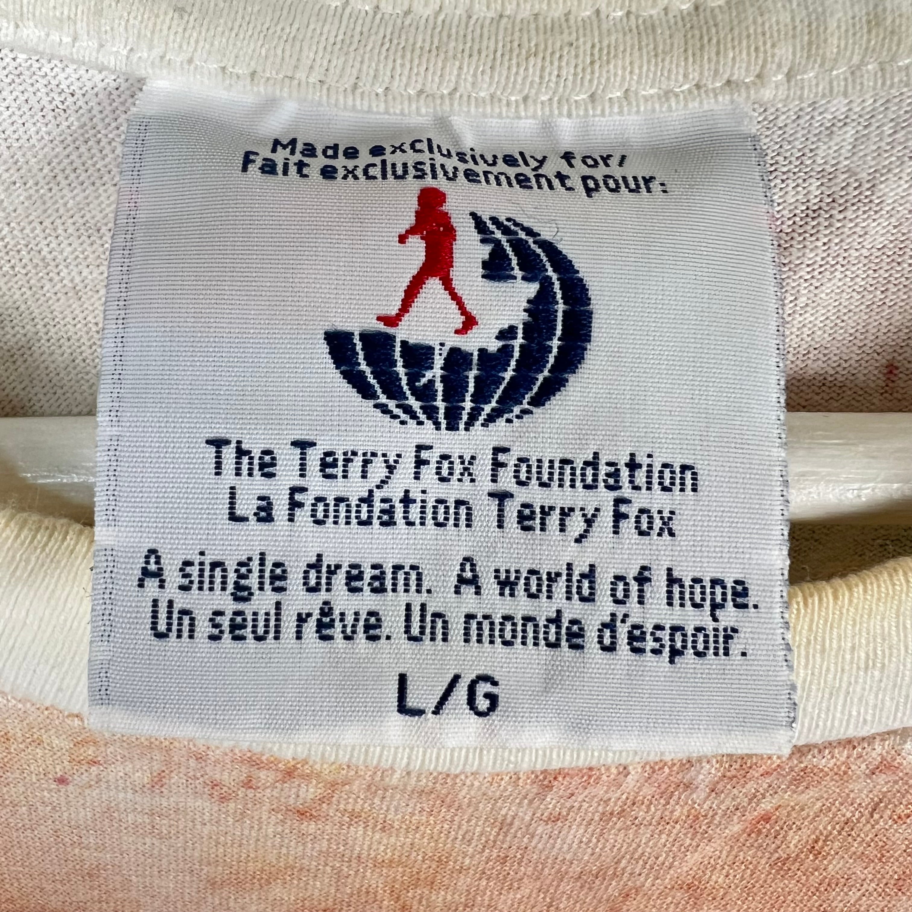 Vintage Terry Fox Foundation AOP Tee
