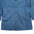 Vintage Coach Women’s Button Up Trench Coat Black