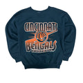 1995 Competitor NFL Cincinnati Bengals Logo Spellout Crewneck Black