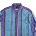 Christian Dior Monsieur Dress Shirt Multi Colour Stripes
