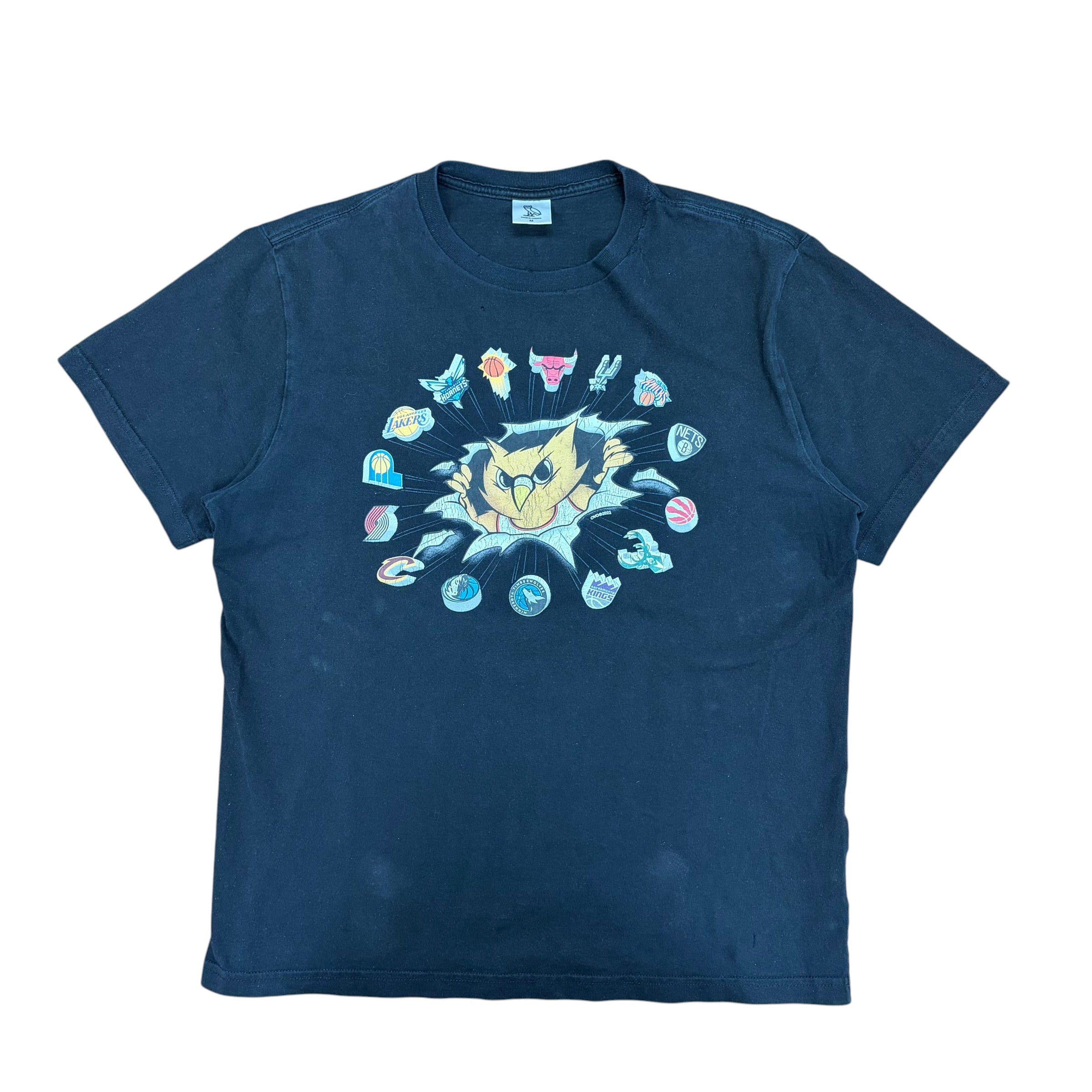 OVO x NBA Mascot Tee Black