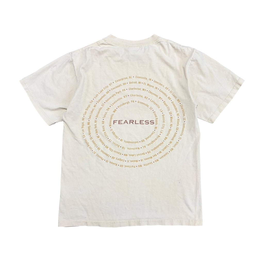 Vintage Taylor Swift “Fearless” Tour Tee Soft Yellow