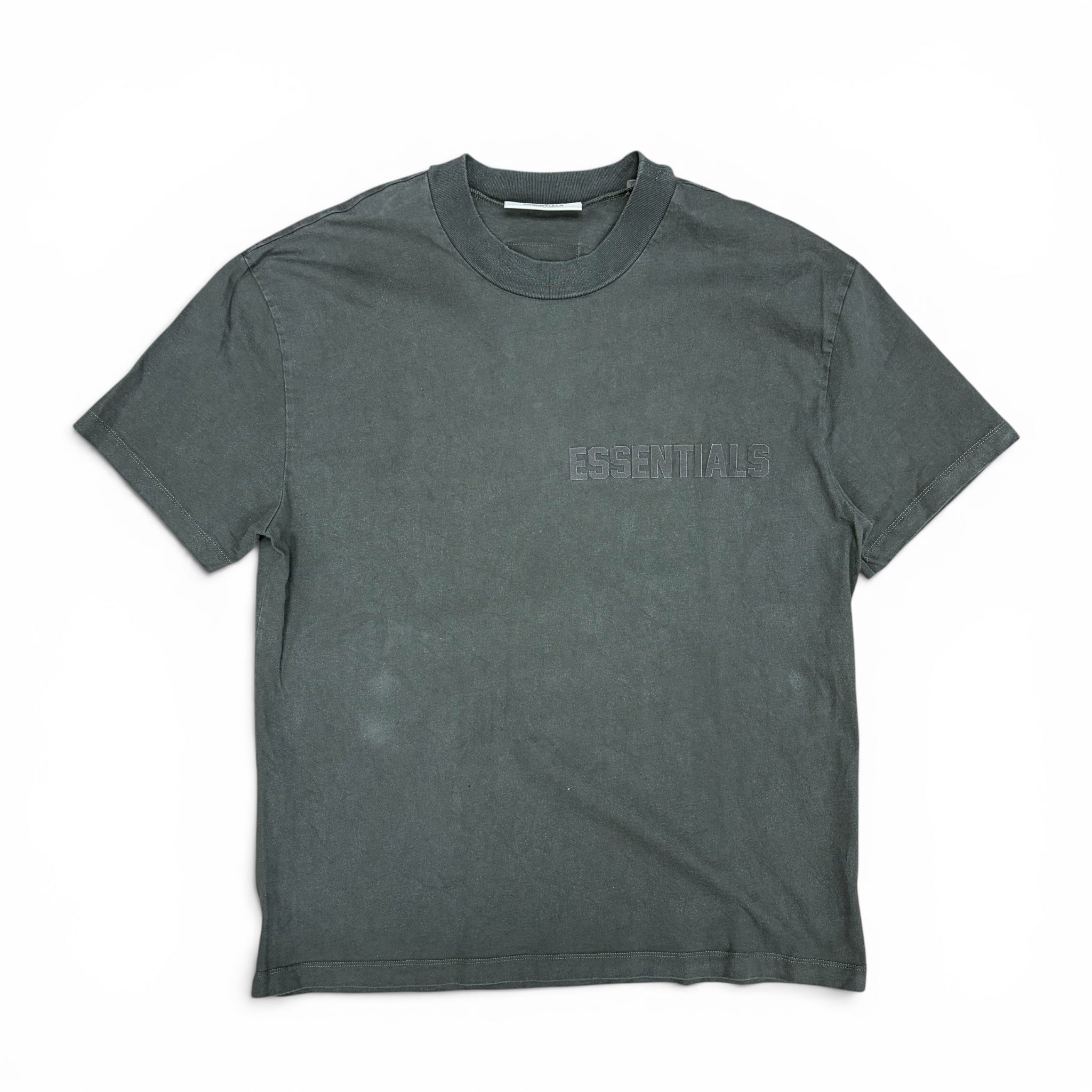 Essentials Short Sleeve Tee Off Black
