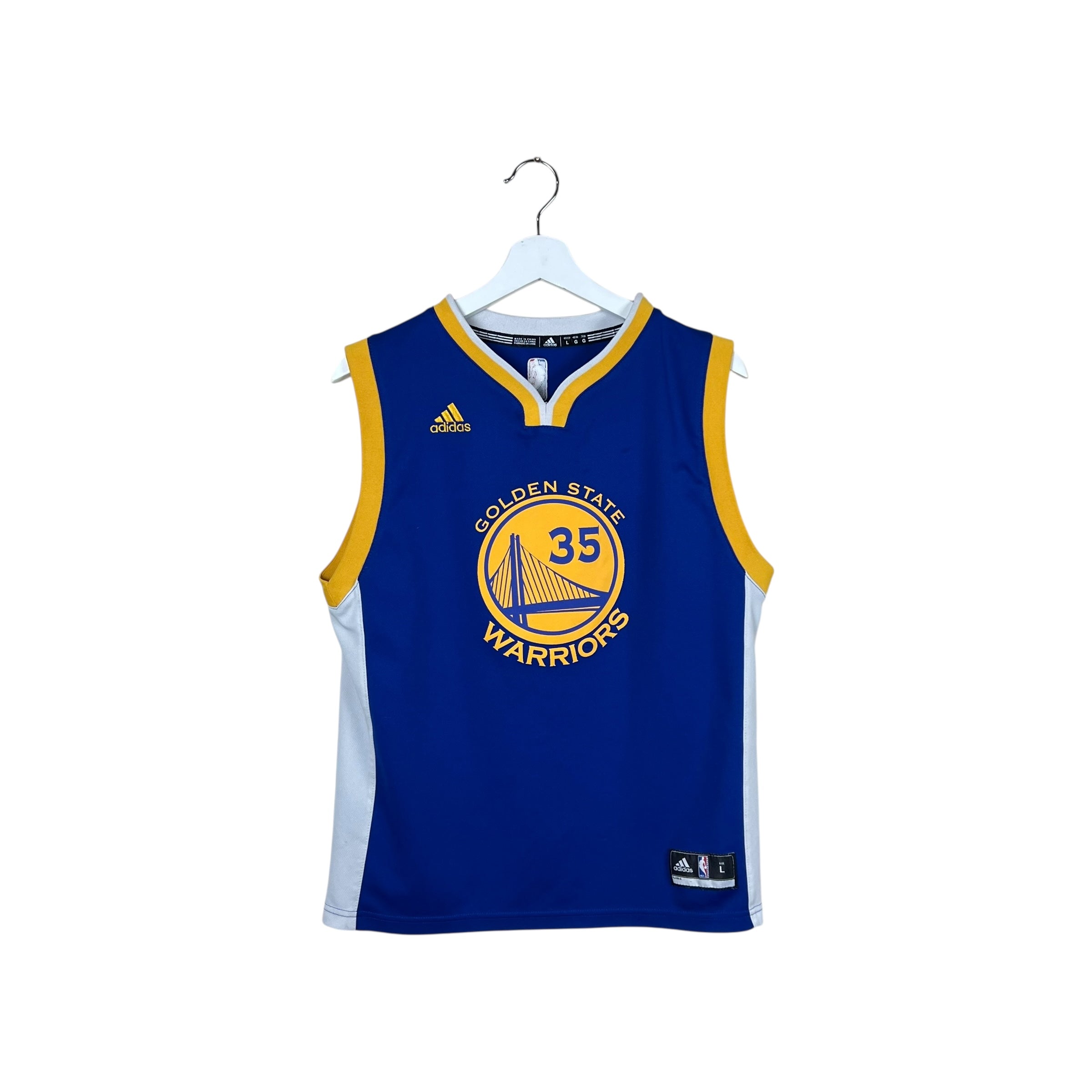 2016 Adidas Youth NBA Golden State Warriors Kevin Durant Away Jersey