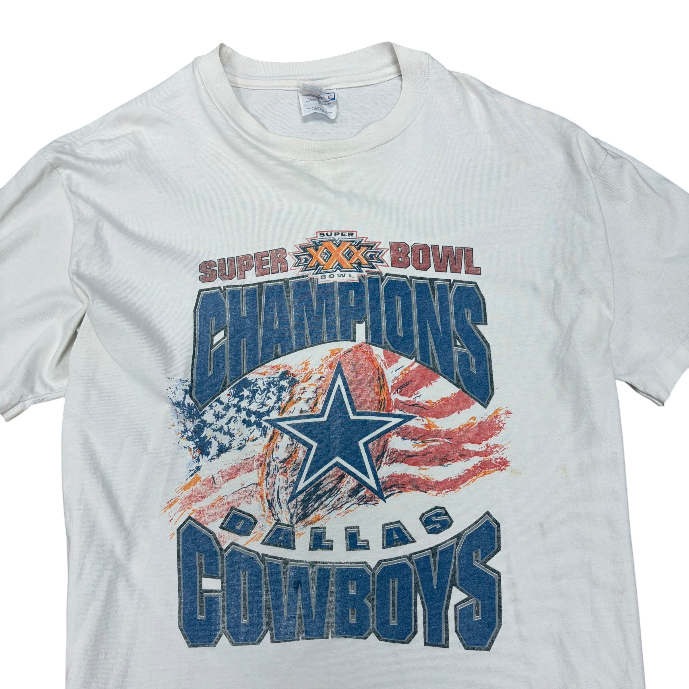 1996 NFL Dallas Cowboys Super Bowl Champions Tee White