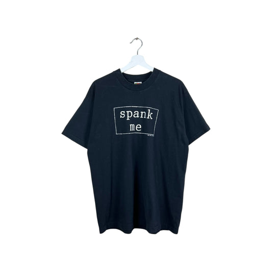 Vintage “Spank Me” Comedy Tee Black