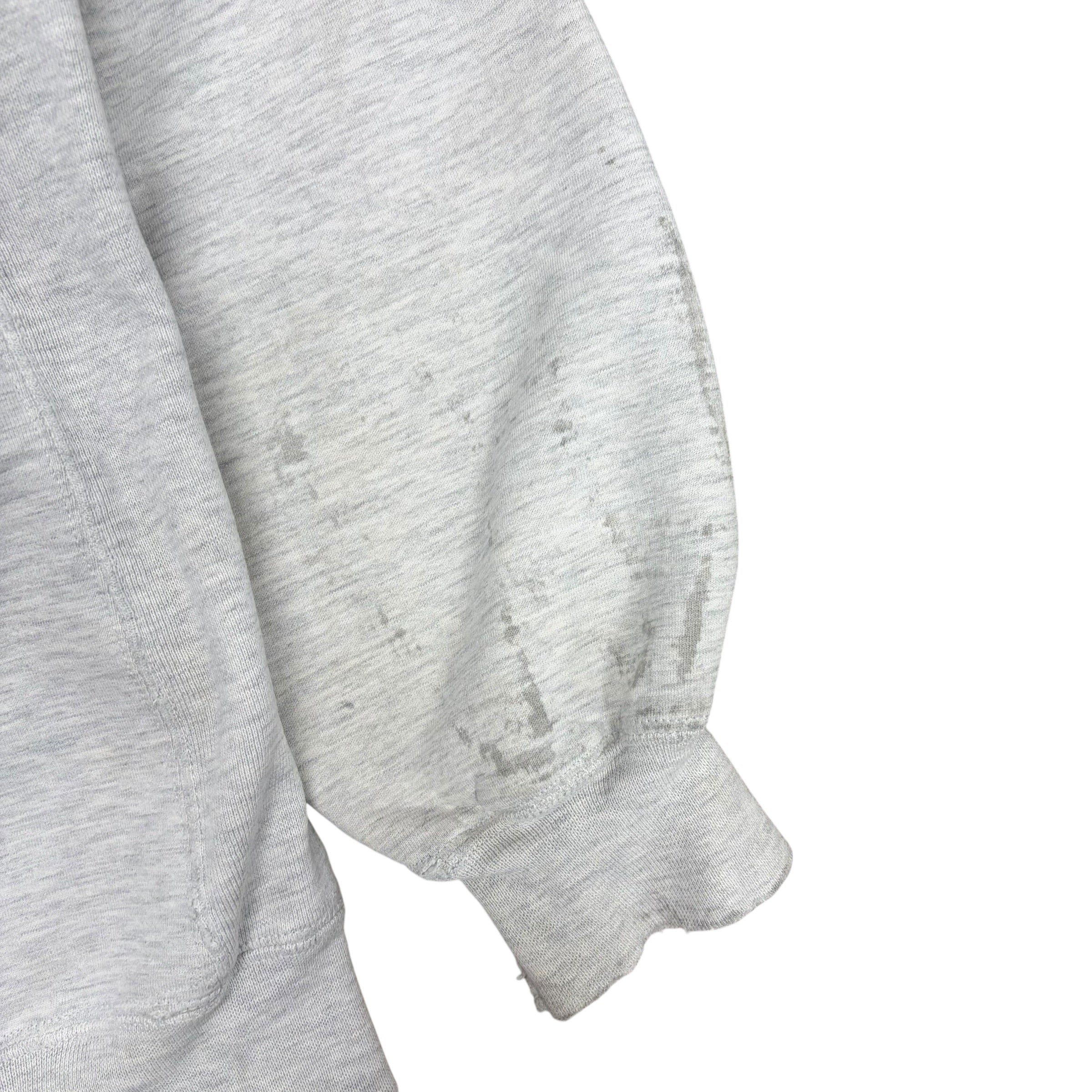 Vintage Russell Athletic North Carolina Arch Spellout Crewneck Grey