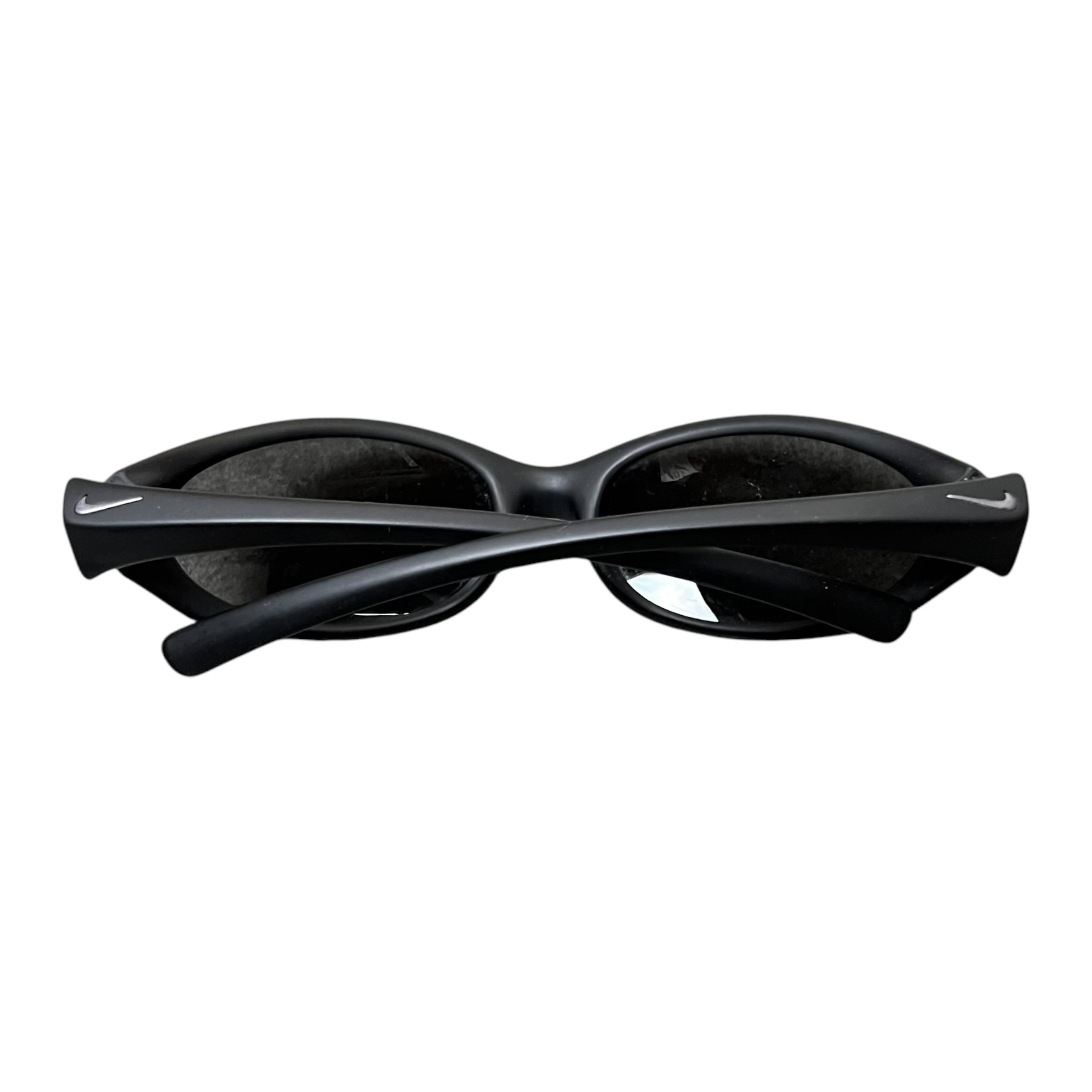 Vintage Nike EVO Round Sunglasses Matte Black