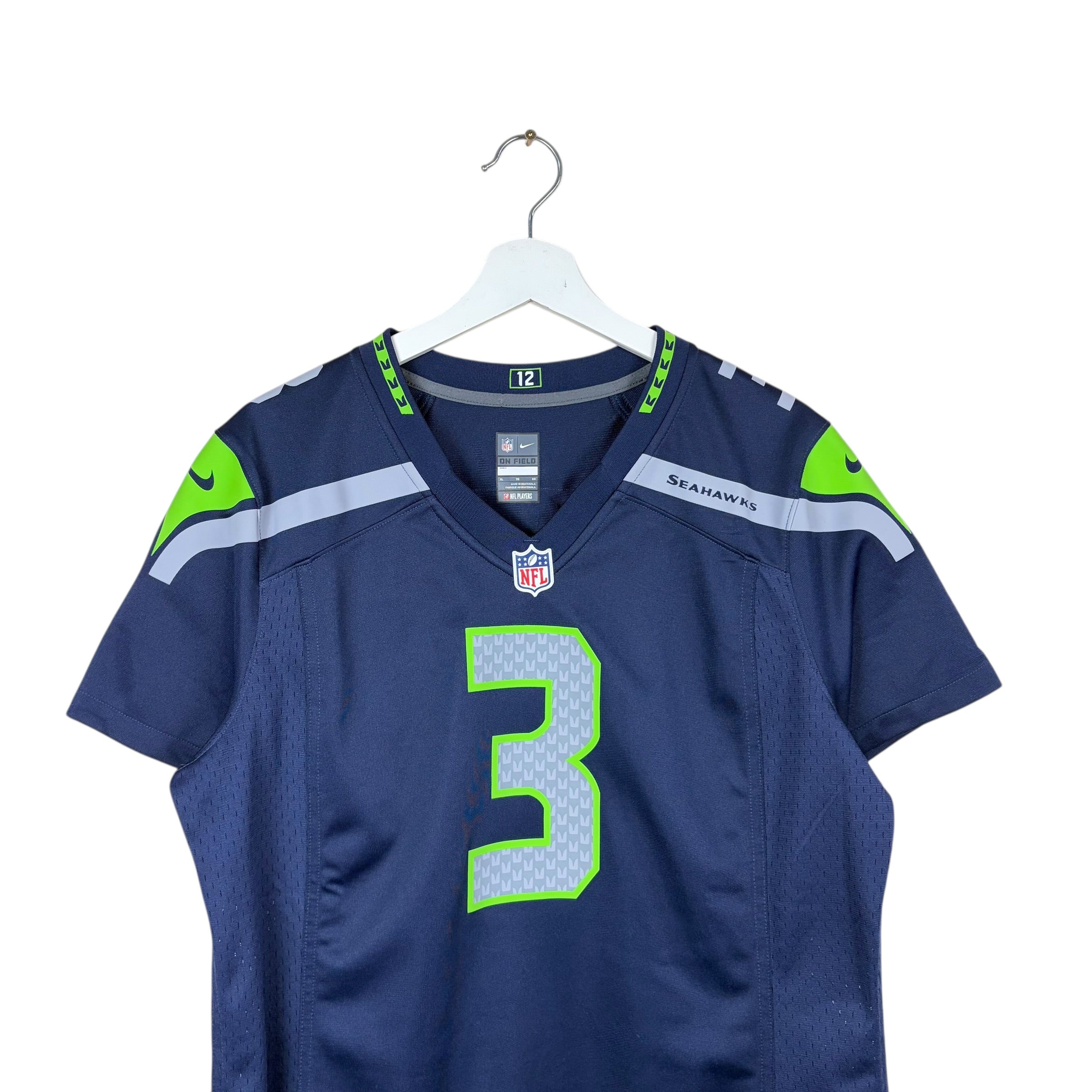 Vintage Nike Youth NFL Seattle Seahawks Russell Wilson Away Jersey