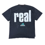 Vintage Adidas Equipment "Get..Real" Tee Black