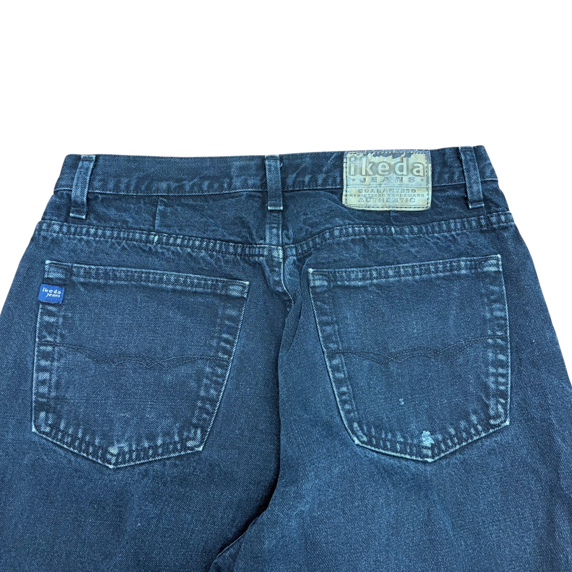 Vintage Ikeda Straight Fit Jeans Black