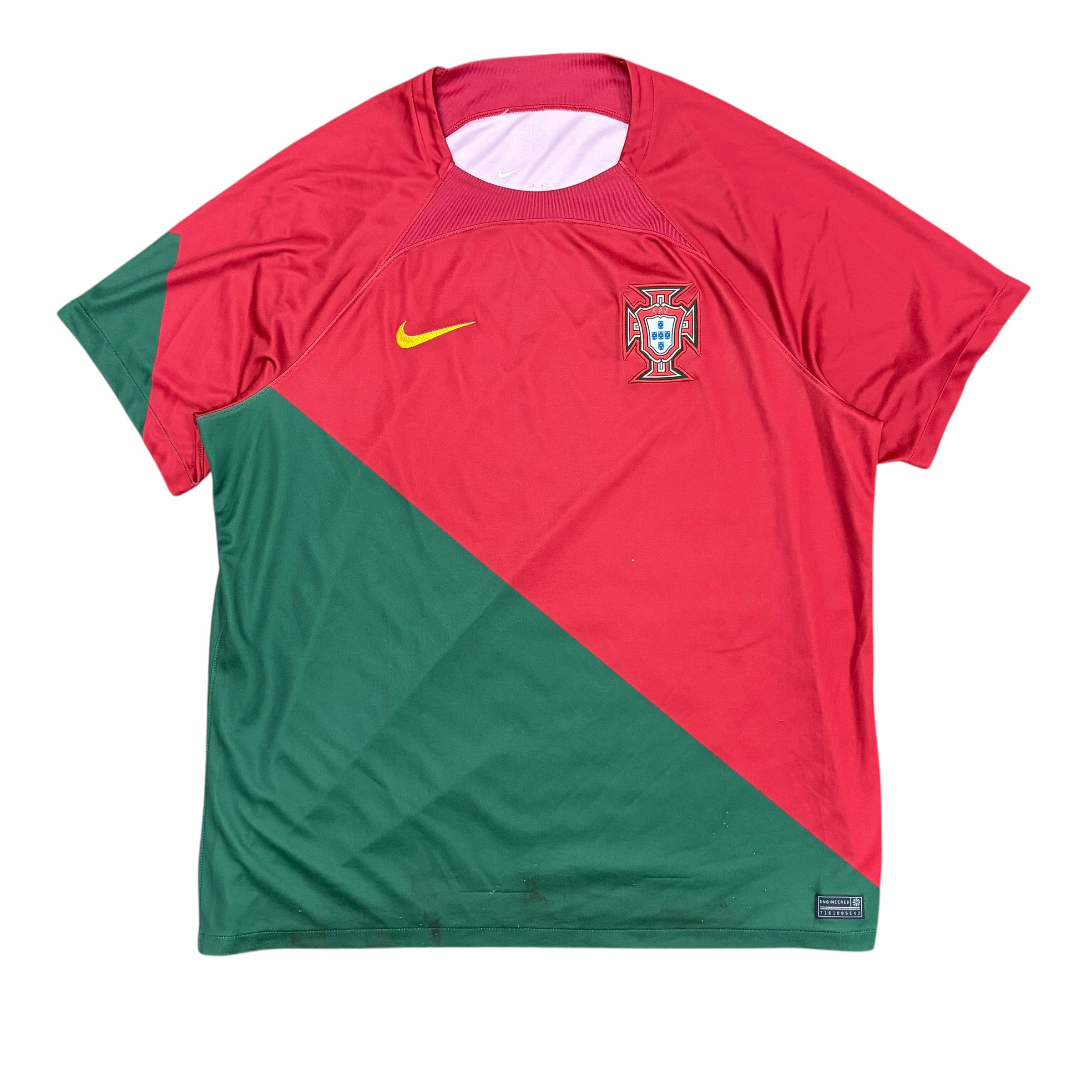 2022 Nike Portugal Blank Home Jersey