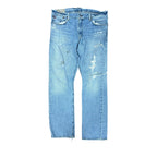Vintage Polo Ralph Lauren Distressed Jeans Light Wash
